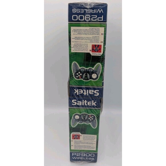 Saitek P2900 Wireless PC Gamepad Controller Rumble Saitek P2900 Lot of 2 New - Picture 4 of 4